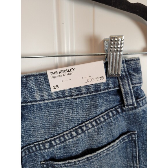 NWT Joe's Womens The Kinsley High-Rise 4" Shorts Size 25 - Picture 6 of 7